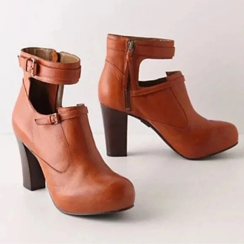 Anthropologie Size 10 SCHULER & SONS Steeplechase Bootie LIKE NEW!